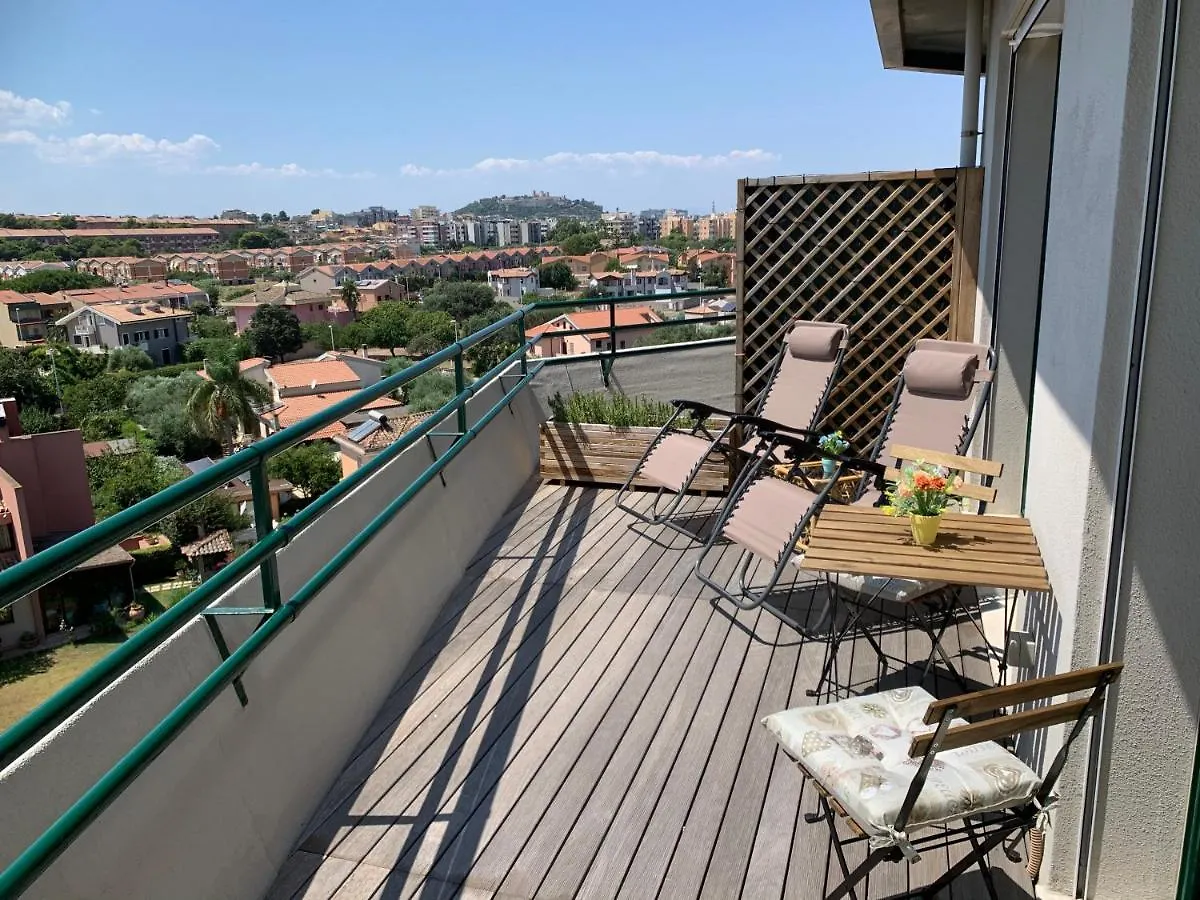 Panoramic Sport Apartment Vista Citta Di Cagliari