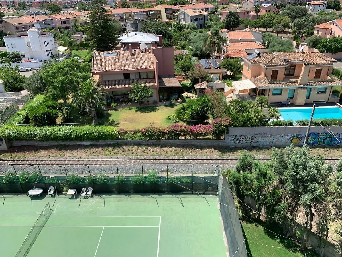 Panoramic Sport Apartment Vista Citta Di Cagliari Italia